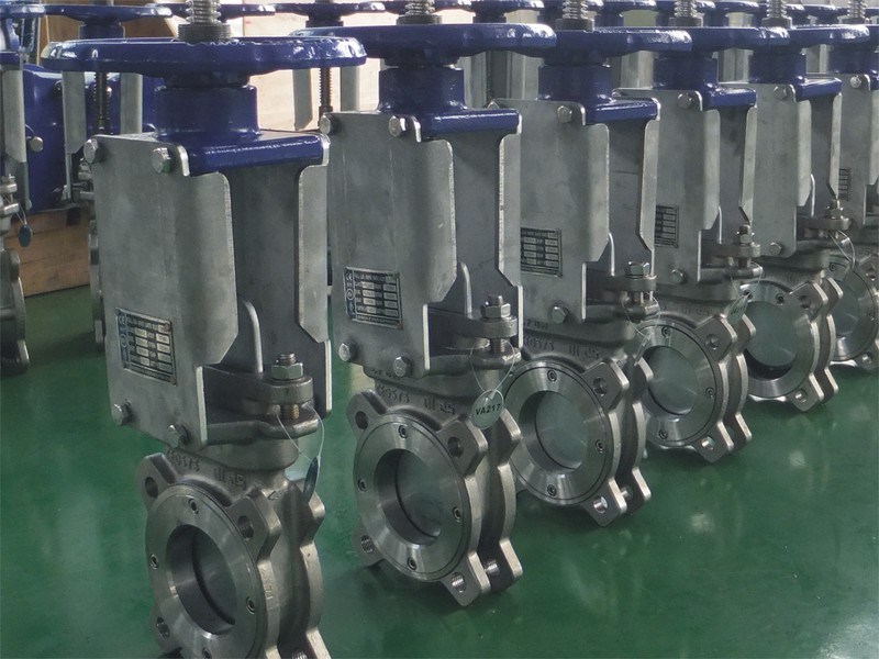 Resilient Seat Wafer Knife Gate Valve